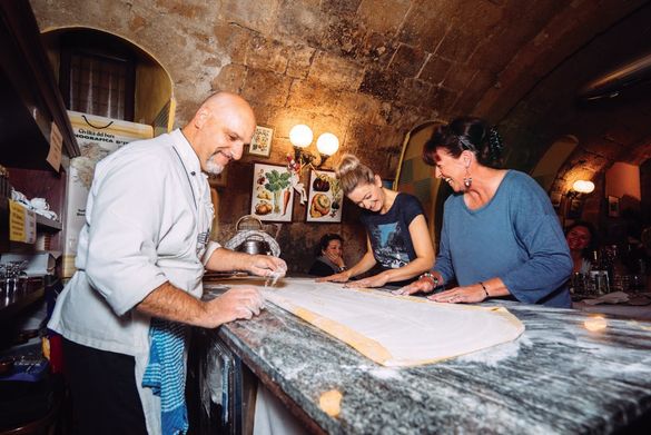 Pasta Making with Chef Lorenzo in Orvieto, Italy
