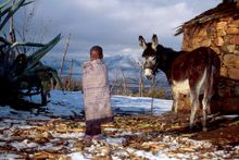 Winter, Malealea, Western Lesotho 