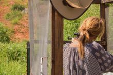 Latigo Deluxe Guest Ranch, Colorado, women's week, shooting