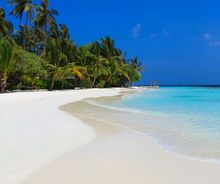 Beach at Kurumba, Maldives