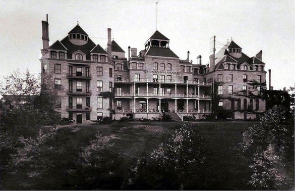 America's Most Haunted Hotel: The 1886 Crescent Hotel & Spa, Eureka Springs, Arkansas (circa 1890)