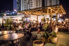 The Island Boutique Hotel Gold Coast rooftop restaurant 