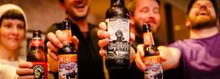 Craft Beer-Sorten aus Utah in der Beerhive Bar, Salt Lake City. 