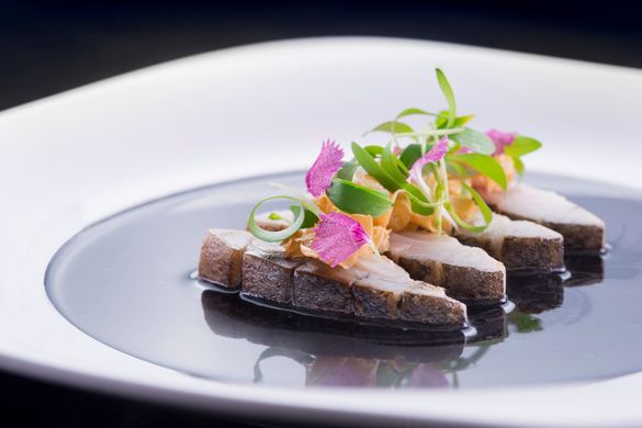 GRILLED SABA FILLET  KURO GOMA PONZU - h