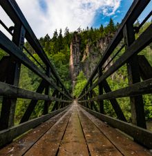 Svatoš Rocks bridge