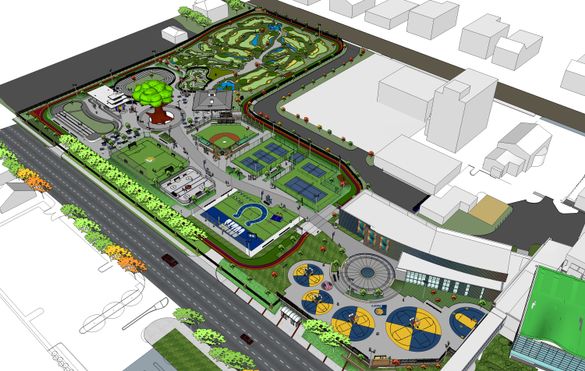 7.5 acre Riley Children's Health Sports Legends Experience