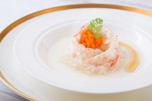Braised Bird’s Nest with Crab Roe and Alaskan Crab Meat