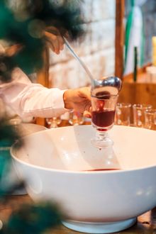 Mulled wine.