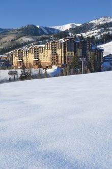 Grand Summit Hotel winter exterior