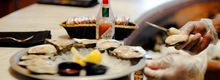 Oyster Shucking at Mike Anderson's Restaurant