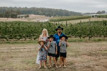 Liana Walsh and her family in the Southern Forests region in Western Australia after winning BRAVO™’s Bite Your Bravo™ photo competition in 2017_photography credit Sophie Brockmann