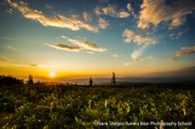 The Midnight Sun, just after midnight on June 21 near Fairbanks, Alaska.
