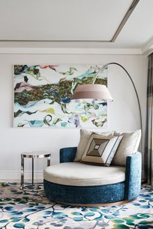 Ocean Terrace Suite living - The Star Grand at The Star Gold Coast