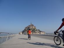 Footbridge to the Mont-Saint-Michel