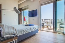 Terme Beach Resort, room with sea view and beach