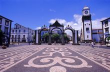City Walls, Ponta Delgada in São Miguel Island