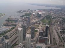 Toronto, view for CN Tower