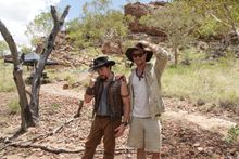 Behind the scenes with Danny McBride and Chris Hemsworth