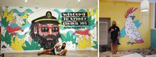 Sydney Central YHA mural
