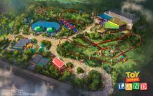 Toy Story Land, Artist Concept