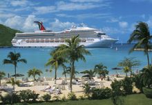 Die Karibik ist das Revier der Carnival Triumph 
