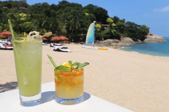 Lemongrass Straws at The Tongsai Bay 