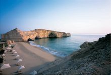 Shangri La Al Husn's Private Beach