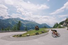 Heading down towards Chamonix