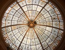 The famous Victorian dome at Threadneedles