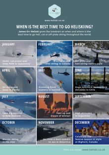 James Orr Heliski Calendar 2018