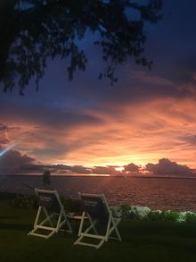 Sunset with a side of Darwin Sailing Club