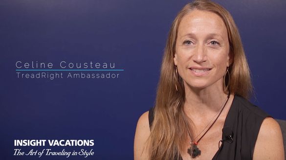 Treadright Ambassador Céline Cousteau 