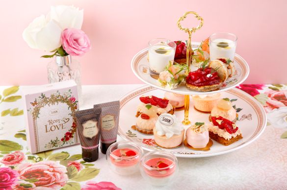 SABON “Rosy Love” Afternoon Tea Set SABON “Rosy Love” Afternoon Tea Set