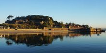 Monterreal Castle, a Parador hotel in Baiona on the Portuguese Coastal Camino route