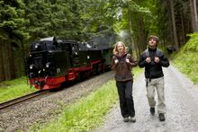 Wandern trifft Eisenbahn am Kammweg 