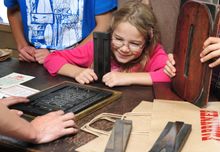Design and print a poster to take home at Blists Hill Victorian Town