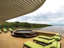 Delfin III's sun deck