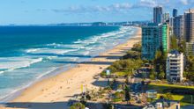 Aerial view of Australia's Gold Coast