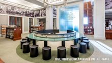Civil Rights Room at the Nashville Public Library 