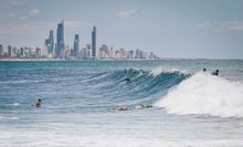 A view from Nobby's Beach 