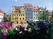 Market square in Meissen