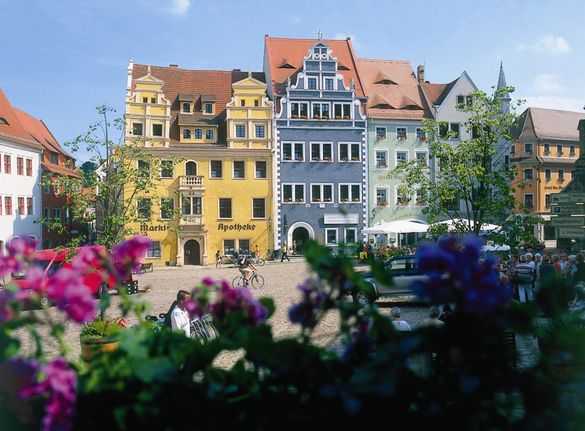 Market square in Meissen