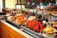Harbourside Dinner Buffet - seafood counter