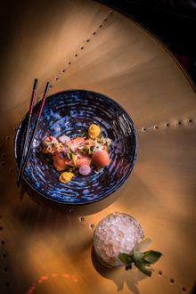 AKAROA SALMON SASHIMI