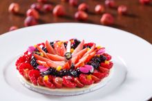 THE STEAK HOUSE Mother's Day Wild Strawberries dessert