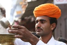Local producing tea in India