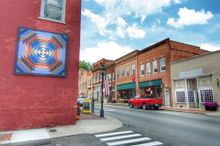 Pineapple Log Cabin in Downtown Rogersville