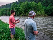Fishing on the Clinch River
