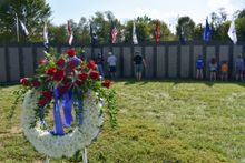 American Traveling Tribute Wall at Clarksville's Welcome Home Veterans Celebration.