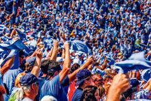 Tennessee Titans Fans at Nissan Stadium in Nashville